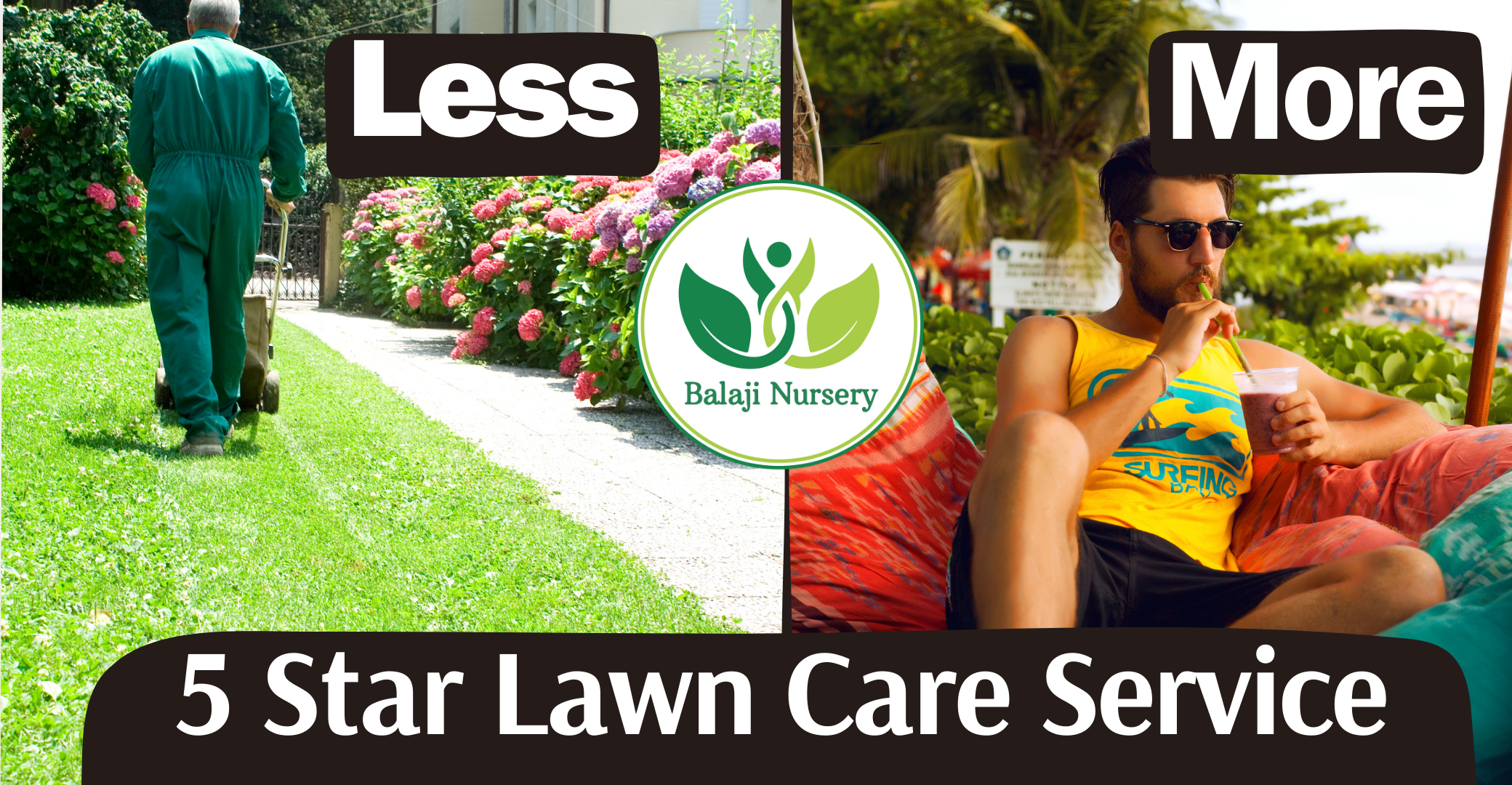 Balaji Nursery for Natural Lawn Grass in India